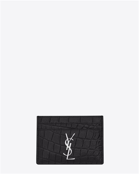 ysl case card|YSL credit card case.